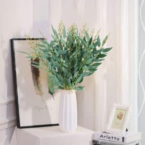 Bouquet de feuilles d'eucalyptus artificielles lifestyle2
