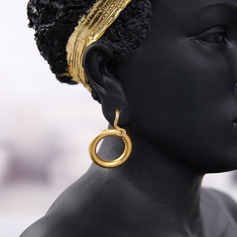 Buste de Femme Africaine detail