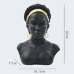Buste de Femme Africaine dimension