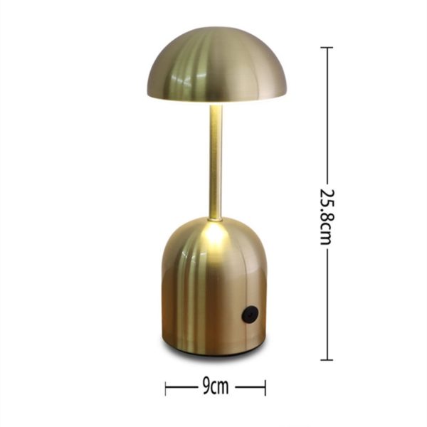 Lampe Champignon Style Nordique Moderne détail