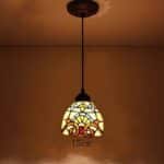 Lampe Plafonnier Style Tiffany 15cm