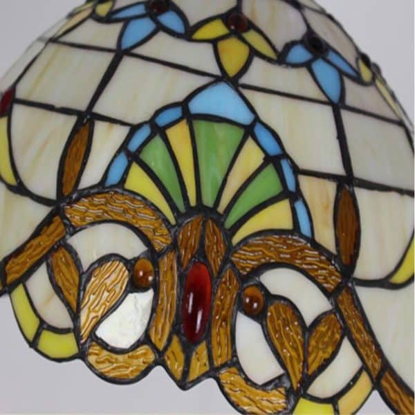 Lampe Plafonnier Style Tiffany detail