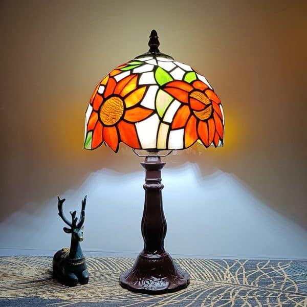 Lampe Style Tiffany Tournesol produit bis