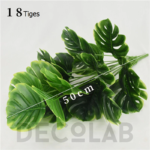 Plante artificielle feuilles de dos de tortue dimension