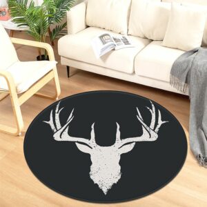 Tapis rond moderne A