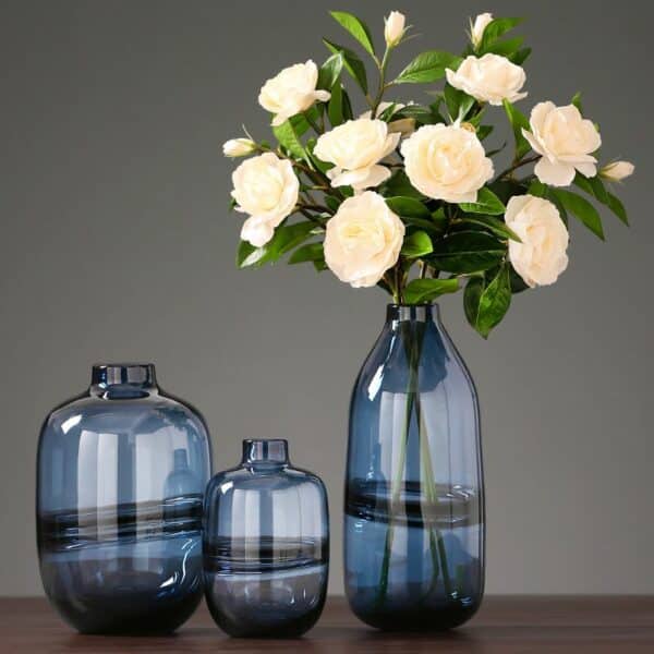 Vase Bleu en Verre produit