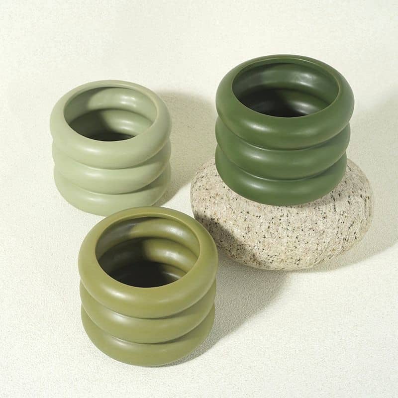 Vase Vert Design produit