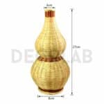 Vase en Bambou Teinté 1