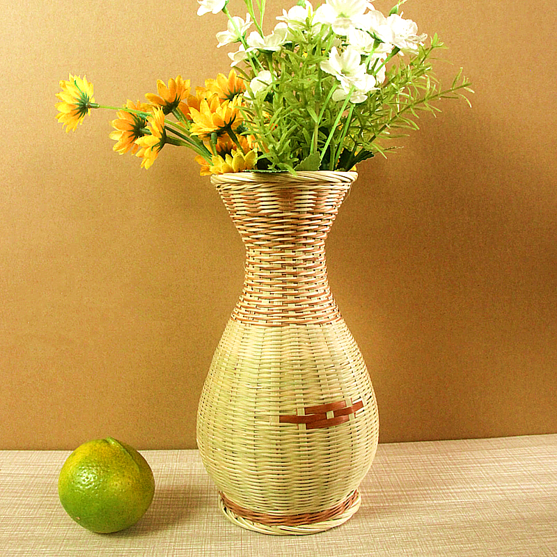 Vase en Bambou Teinté lifestyle 1