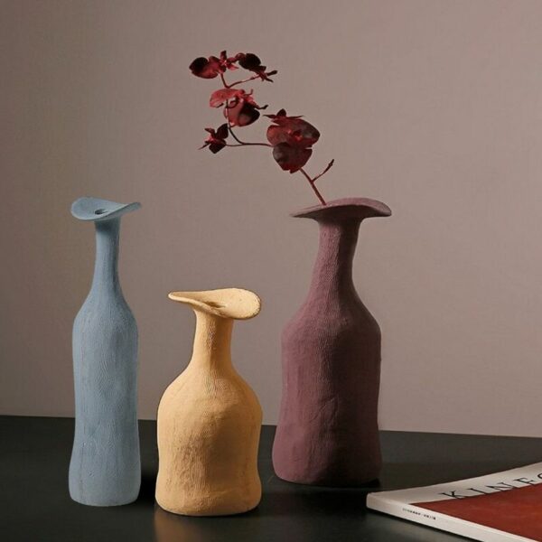Vase en Terre Cuite Style Morandi produit